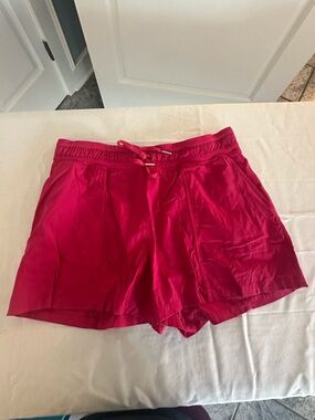 lululemon athletica Hot Pink Drawstring Athletic Shorts